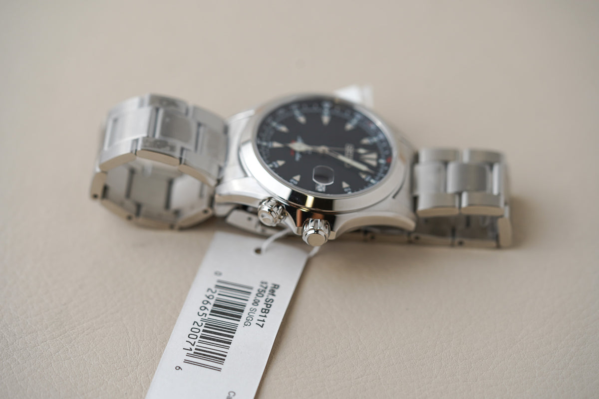Seiko Alpinist Black Dial SPB117