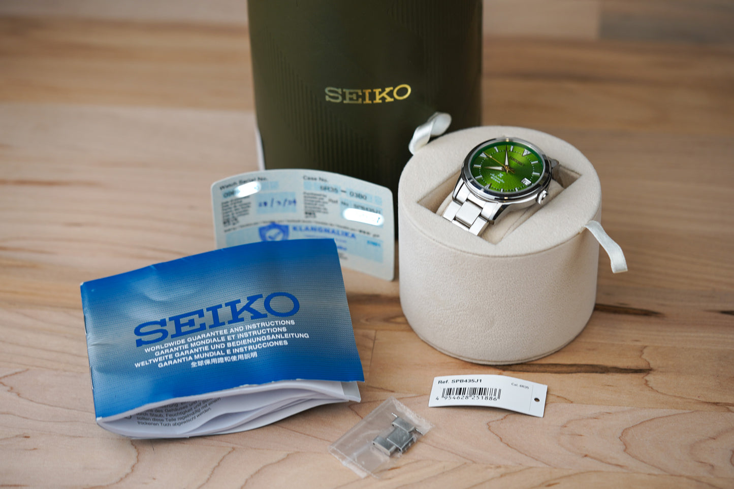 Seiko Prospex Alpinist "Save the Forest Bamboo Grove" Thailand Edition SPB435