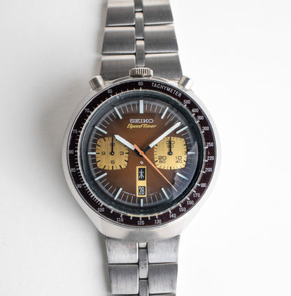 Seiko Speedtimer 6138-0040 Brown Bullhead