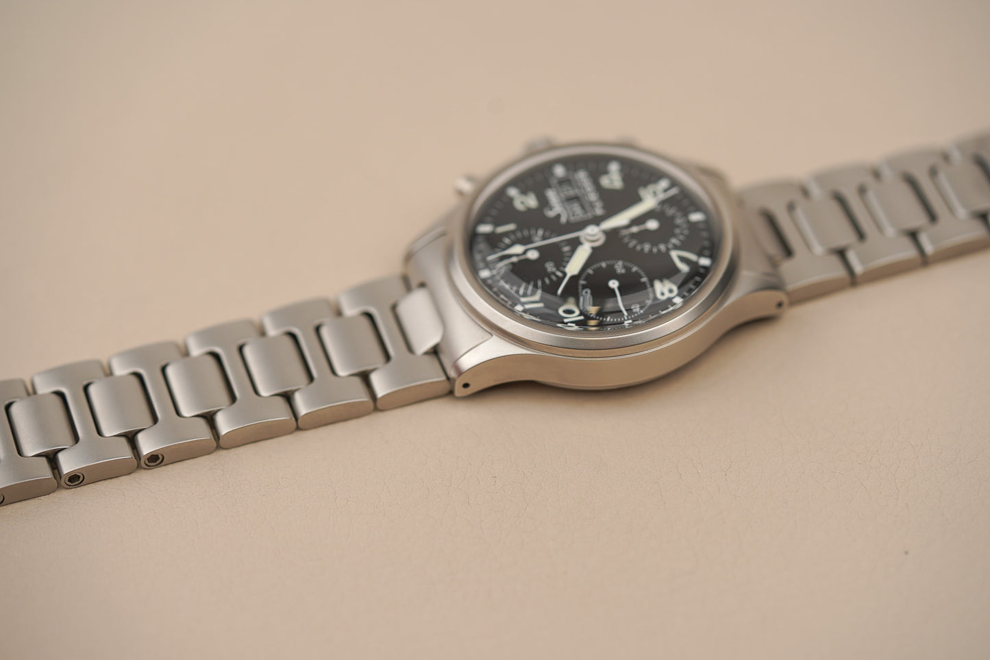 Sinn 356 Flieger Acrylic H Link Bracelet
