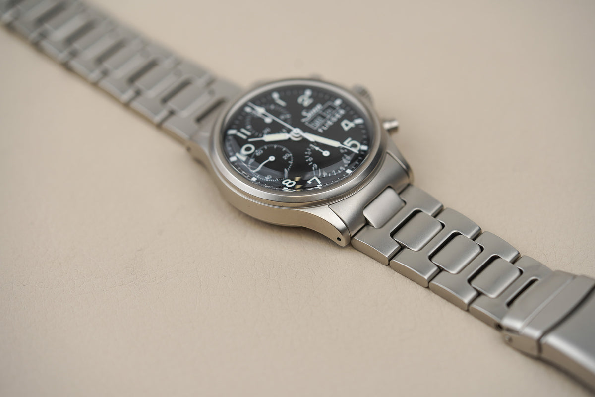 Sinn 356 Flieger Acrylic H Link Bracelet