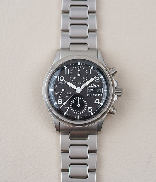 Sinn 356 Flieger Acrylic H Link Bracelet
