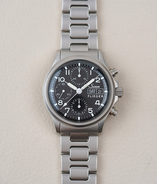 Sinn 356 Flieger Acrylic H Link Bracelet