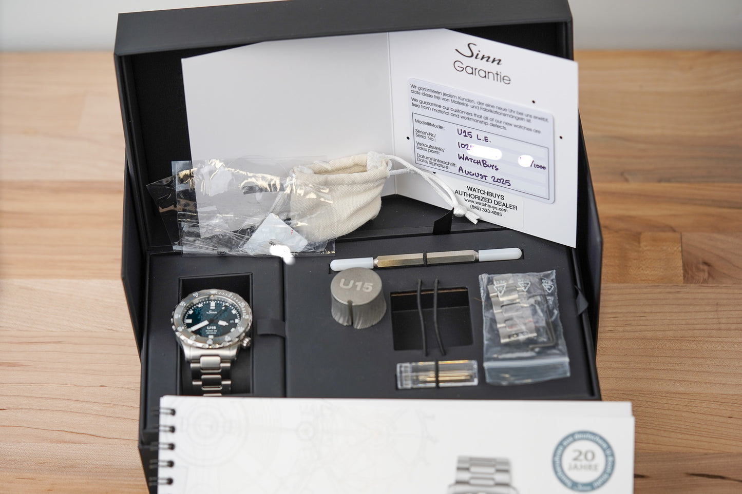 Sinn U15 Limited Edition German Submarine