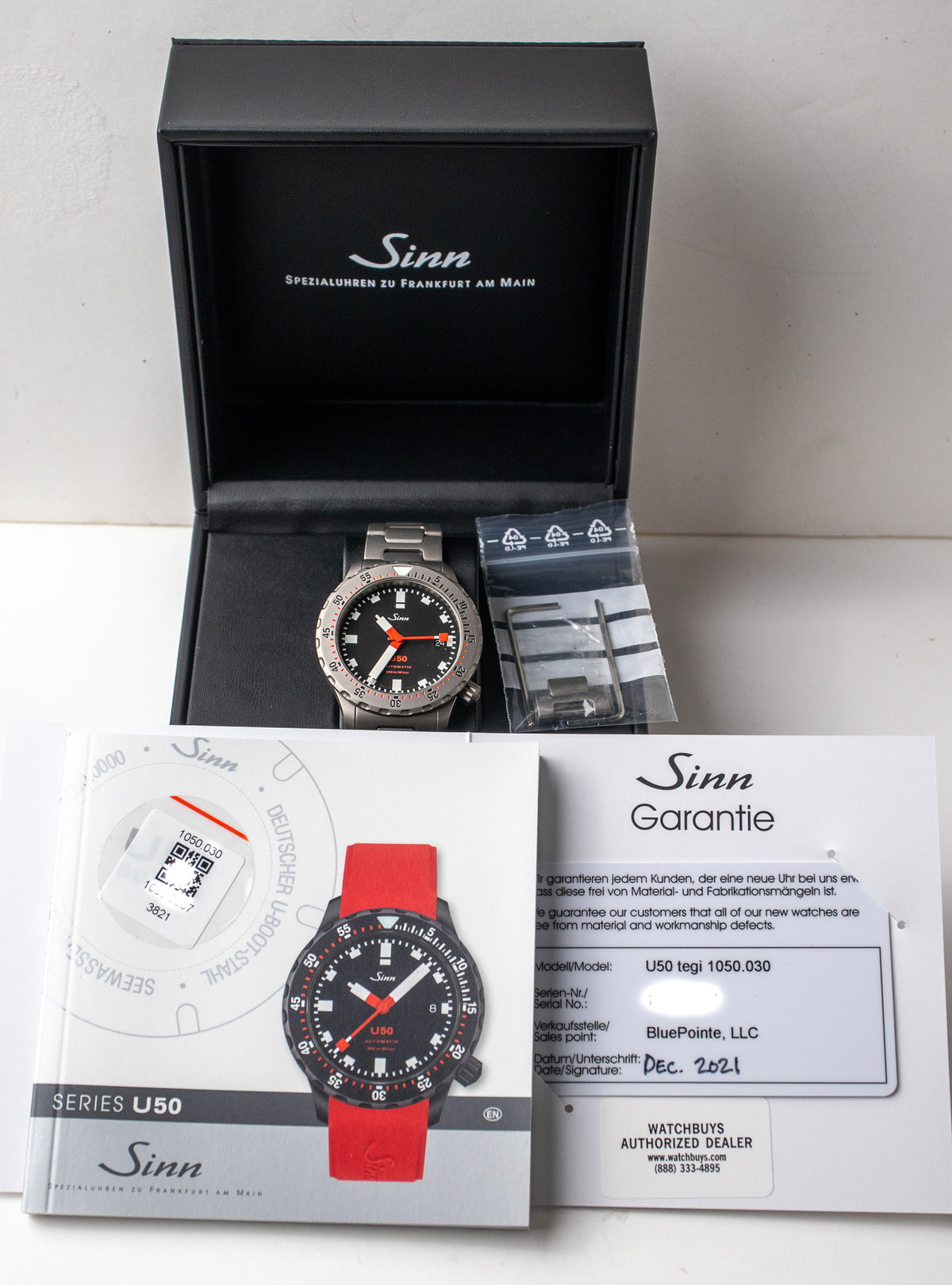 Sinn U50 Tegimented 1050.030