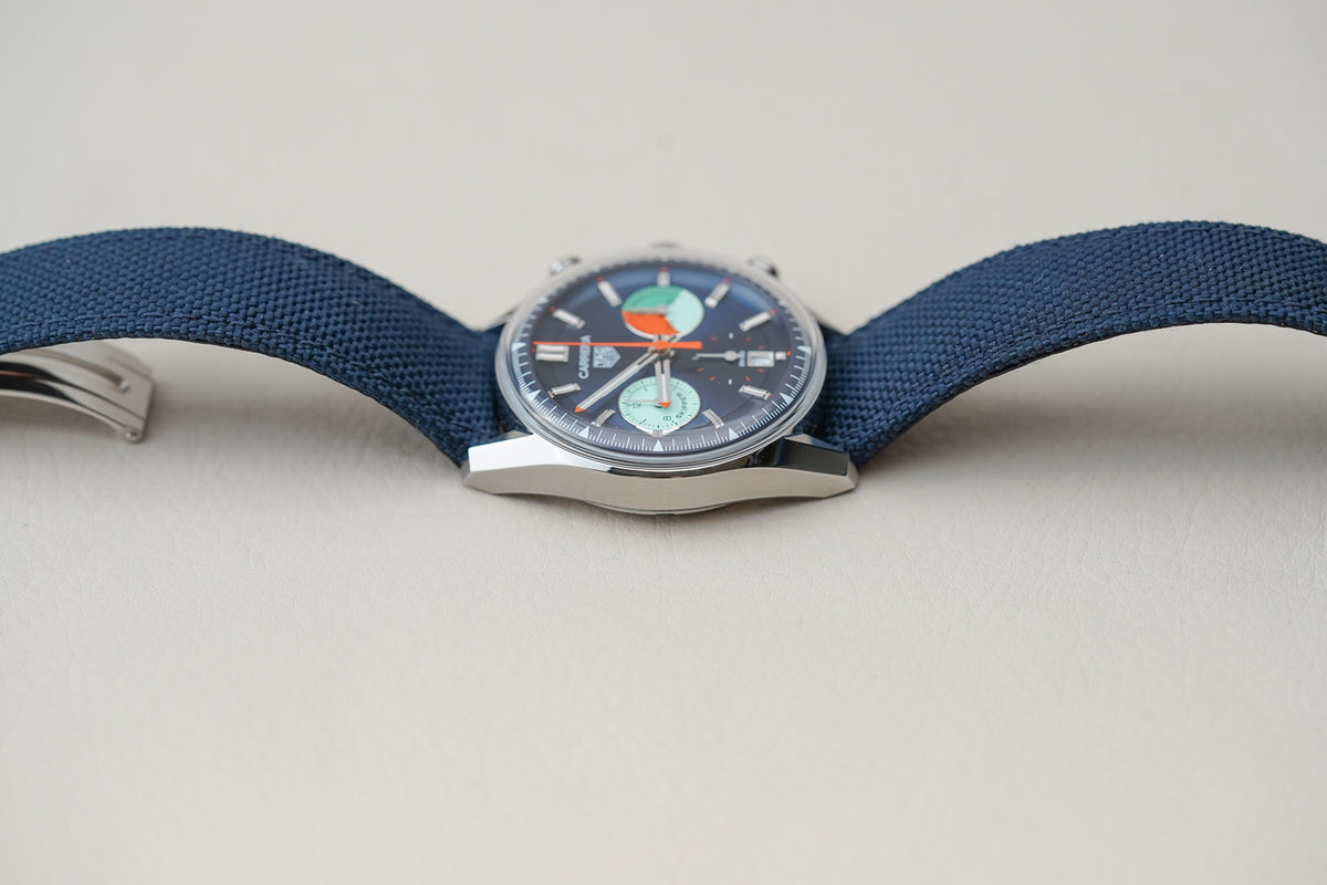 Tag Heuer Carrera Chronograph 39mm "Skipper" Glassbox CBS2213.FN6002
