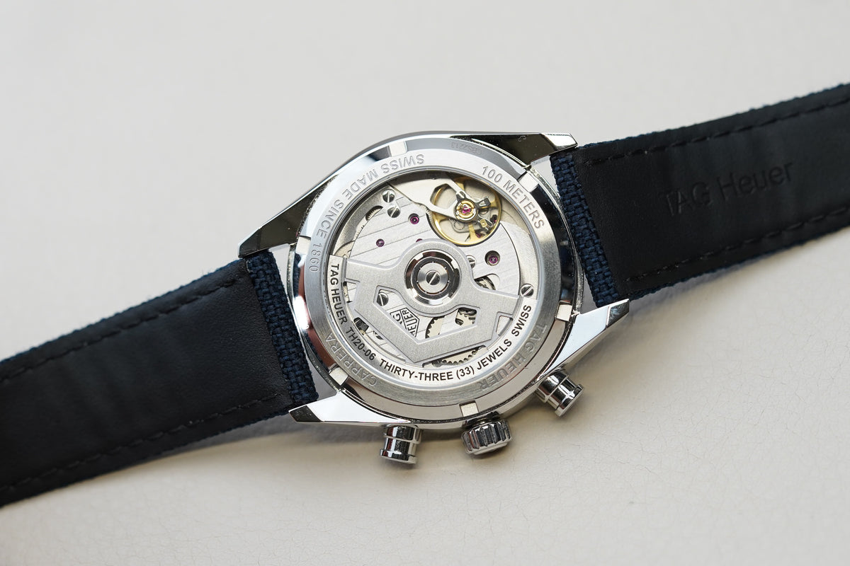 Tag Heuer Carrera Chronograph 39mm "Skipper" Glassbox CBS2213.FN6002