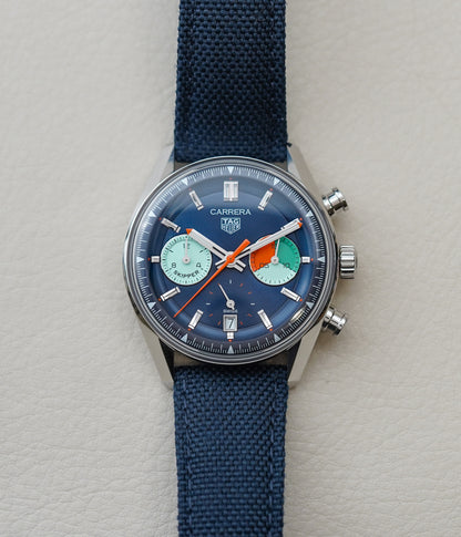 Tag Heuer Carrera Chronograph 39mm "Skipper" Glassbox CBS2213.FN6002