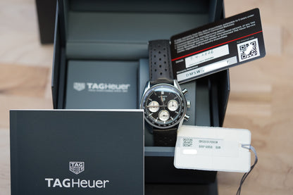 Tag Heuer Carrera Chronograph 'Panda Glassbox' 39mm CBS2210.FC6534