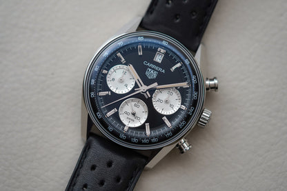 Tag Heuer Carrera Chronograph 'Panda Glassbox' 39mm CBS2210.FC6534