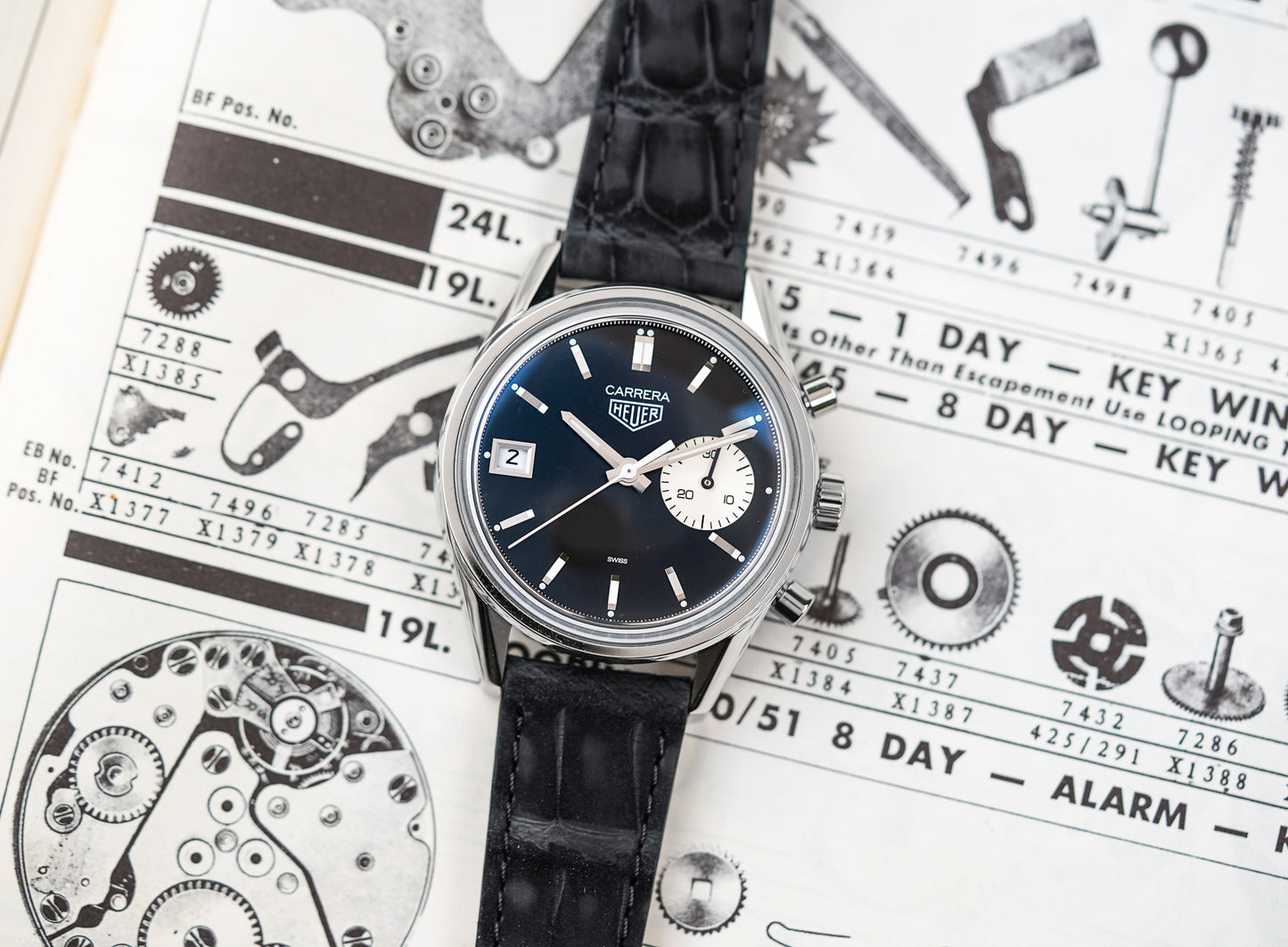 Tag Heuer Carrera x Hodinkee 'Dato 45' CBK221D.FC6479