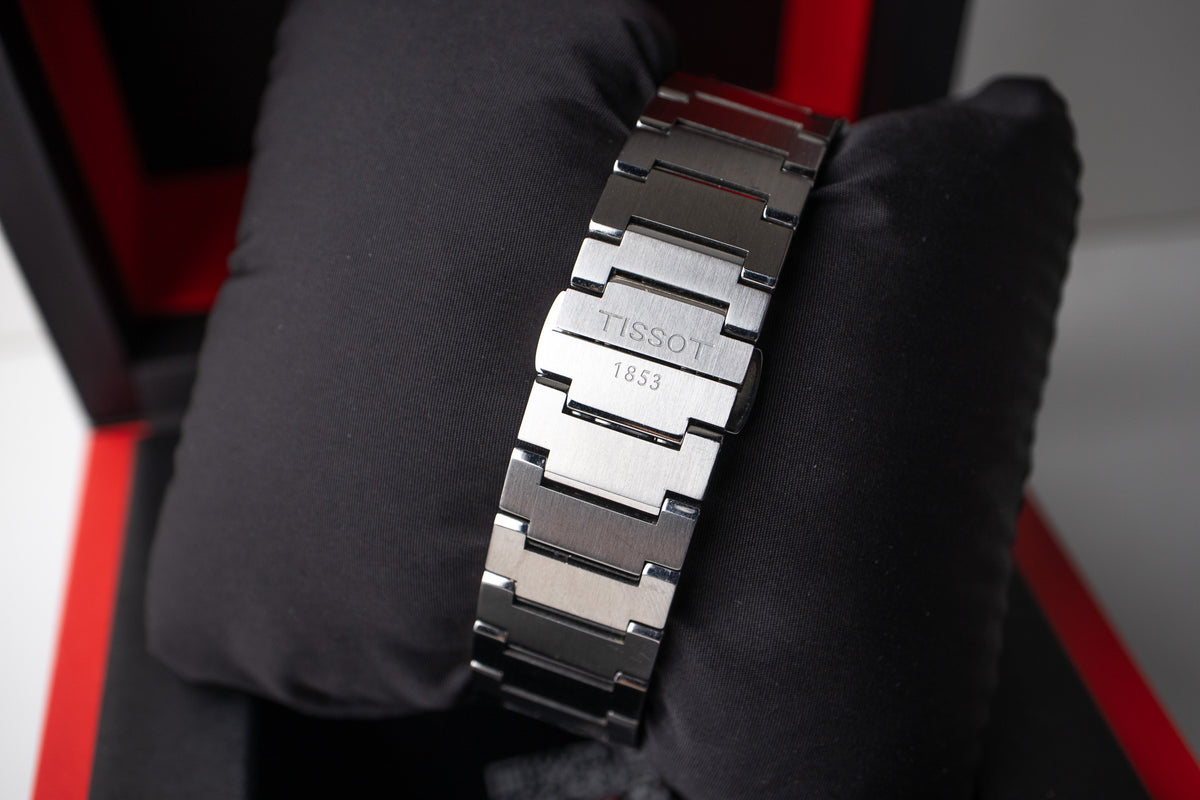 Tissot PRX Powermatic 80 reference T137.407.11.351.00 clasp and bracelet