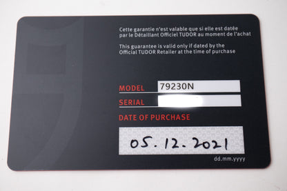 Tudor Black Bay 79230N