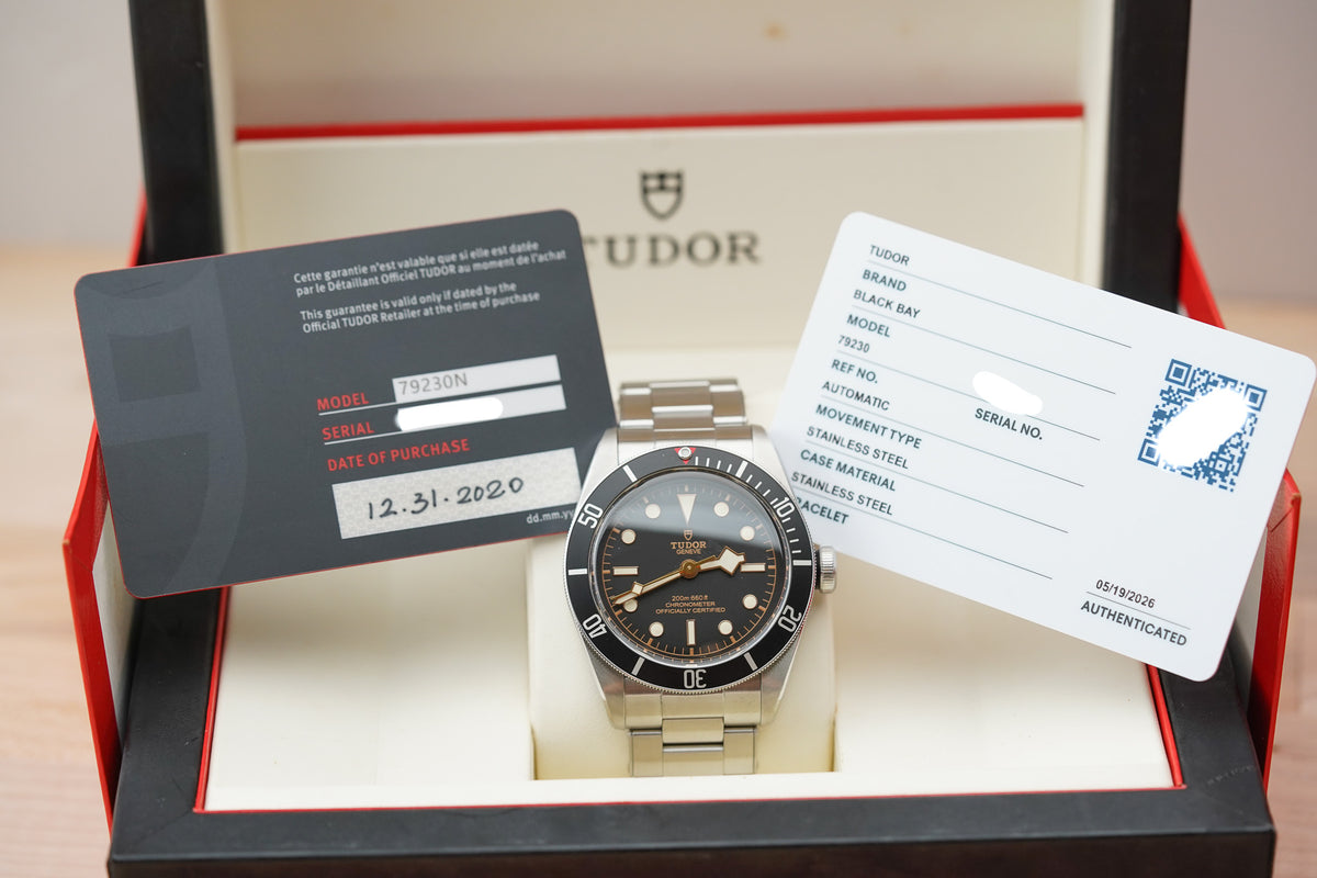Tudor Black Bay Black 79230N