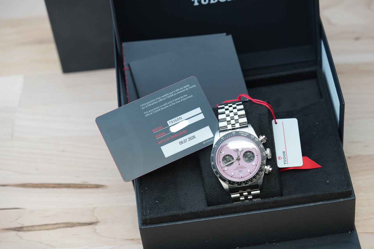 Tudor Black Bay Chrono 79360N Pink Dial 'Flamingo'