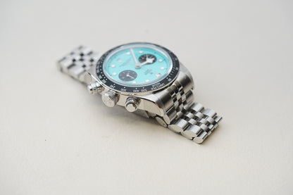 *** DEPOSIT****Tudor Black Bay Chrono 79360N Turquoise Dial 'Blue Flamingo'