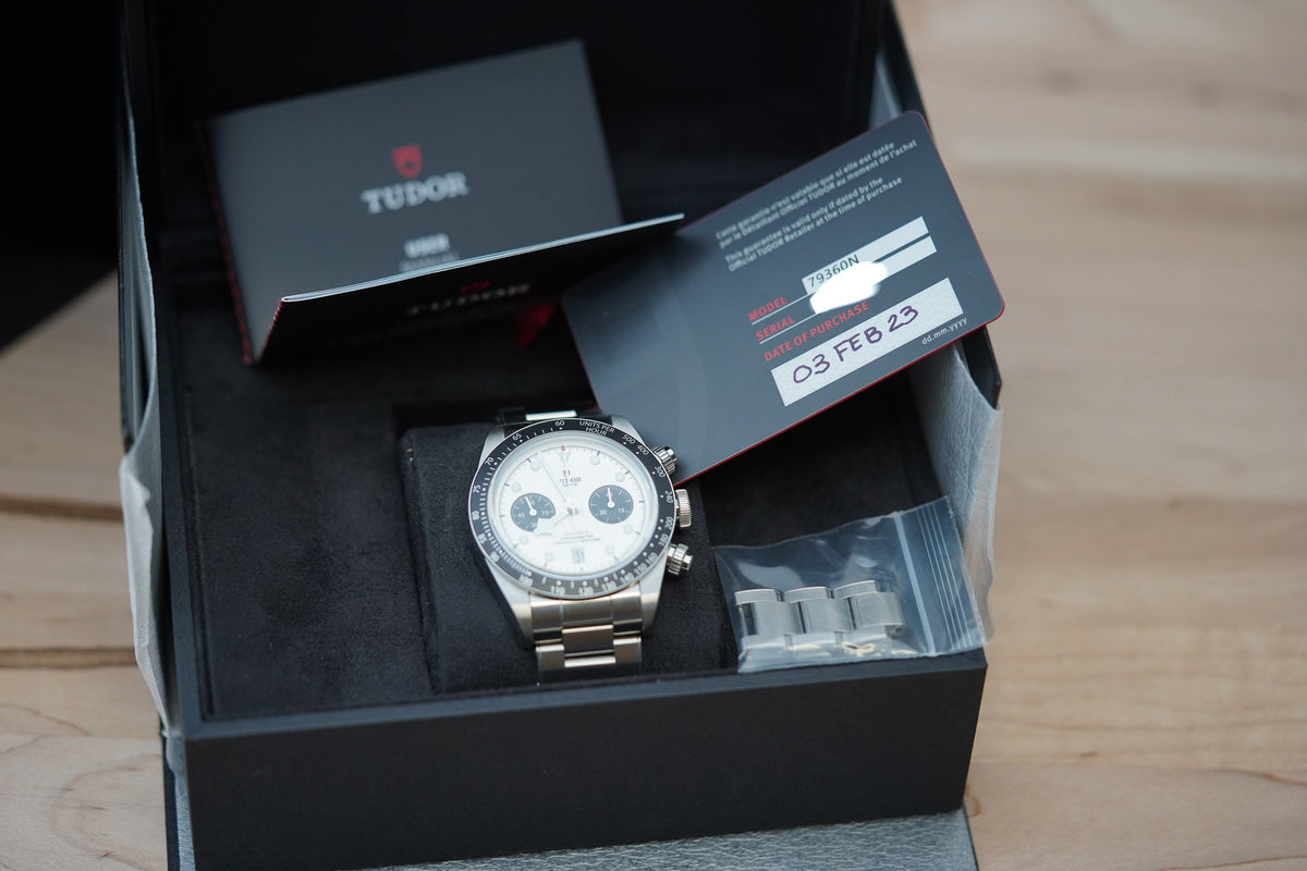 Tudor Black Bay Chrono 79360N White Dial
