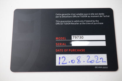 Tudor Black Bay Steel 79730