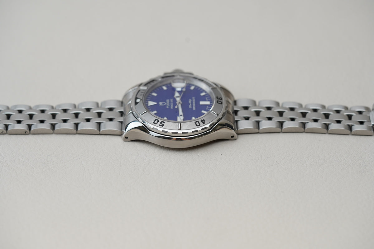 Tudor Prince Date Hydronaut Blue Dial 89190