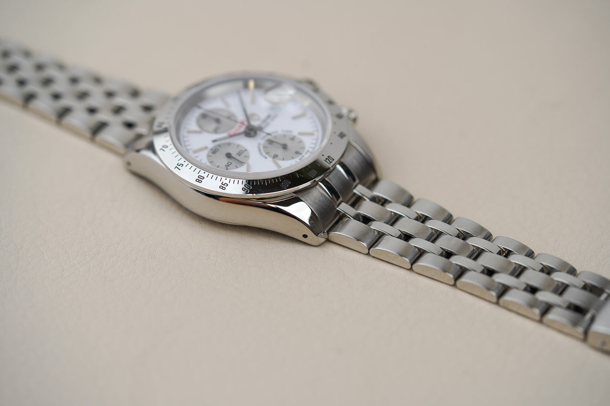 Tudor Prince Date Tiger Chronograph 79280 White Dial