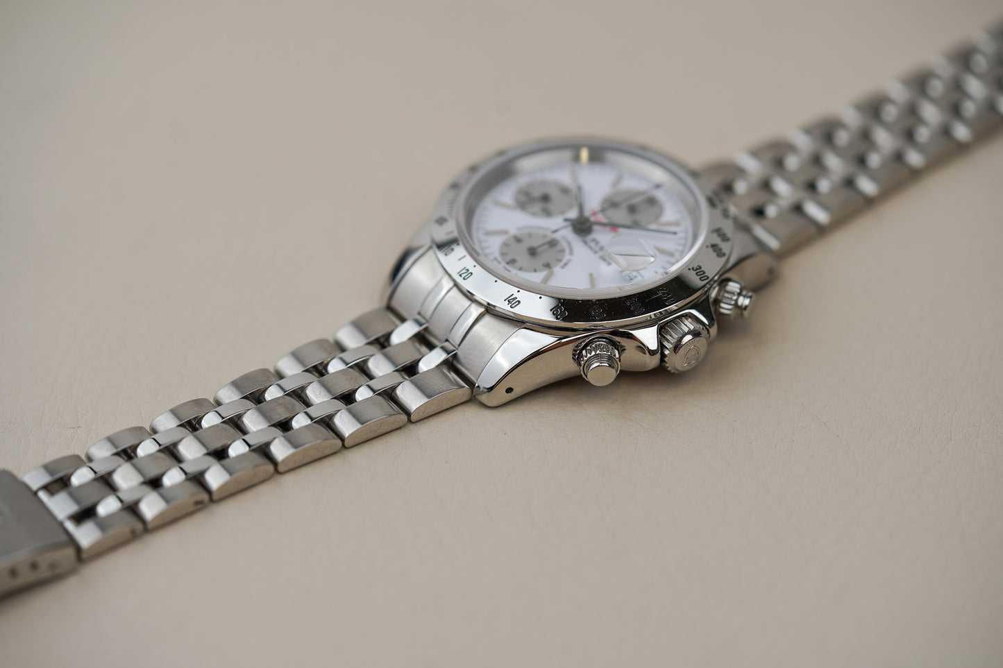 Tudor Prince Date Tiger Chronograph 79280 White Dial
