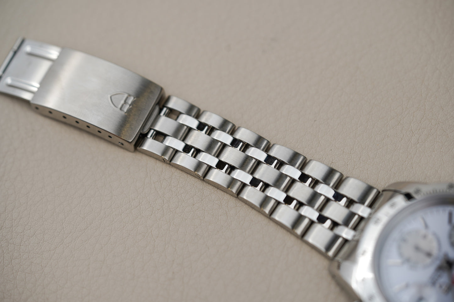 Tudor Prince Date Tiger Chronograph 79280 White Dial
