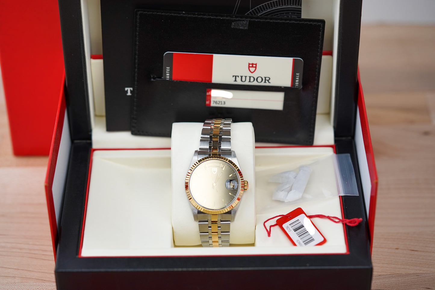 Tudor Prince Day-Date 76213 Black Dial