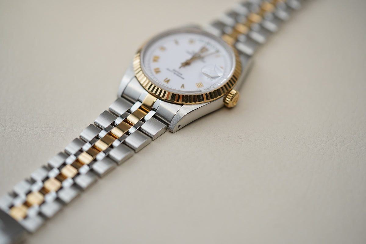 Tudor Prince Day-Date 76213 White Dial
