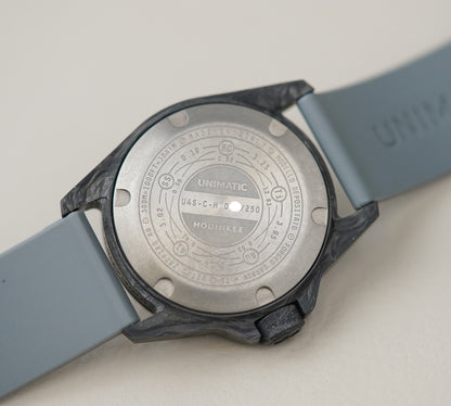 Unimatic x Hodinkee Modello Quattro Carbon U4S-C-H