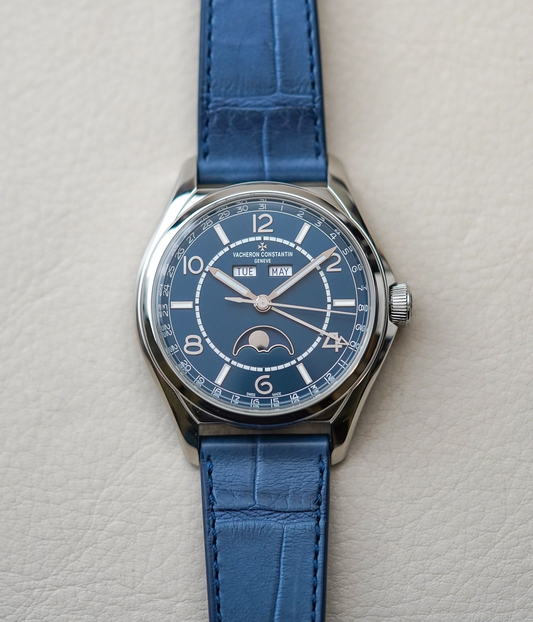 Vacheron Constantin FiftySix Complete Calendar Blue 4000E/000A-B548