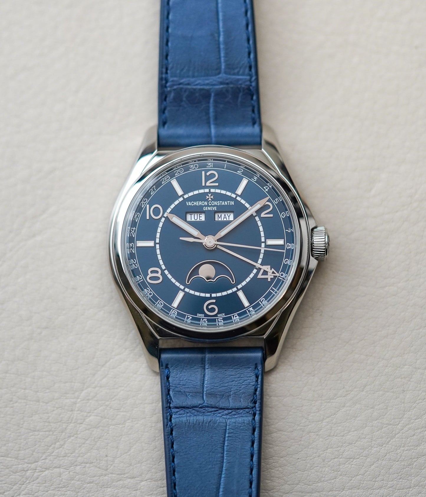 Vacheron Constantin FiftySix Complete Calendar Blue 4000E/000A-B548