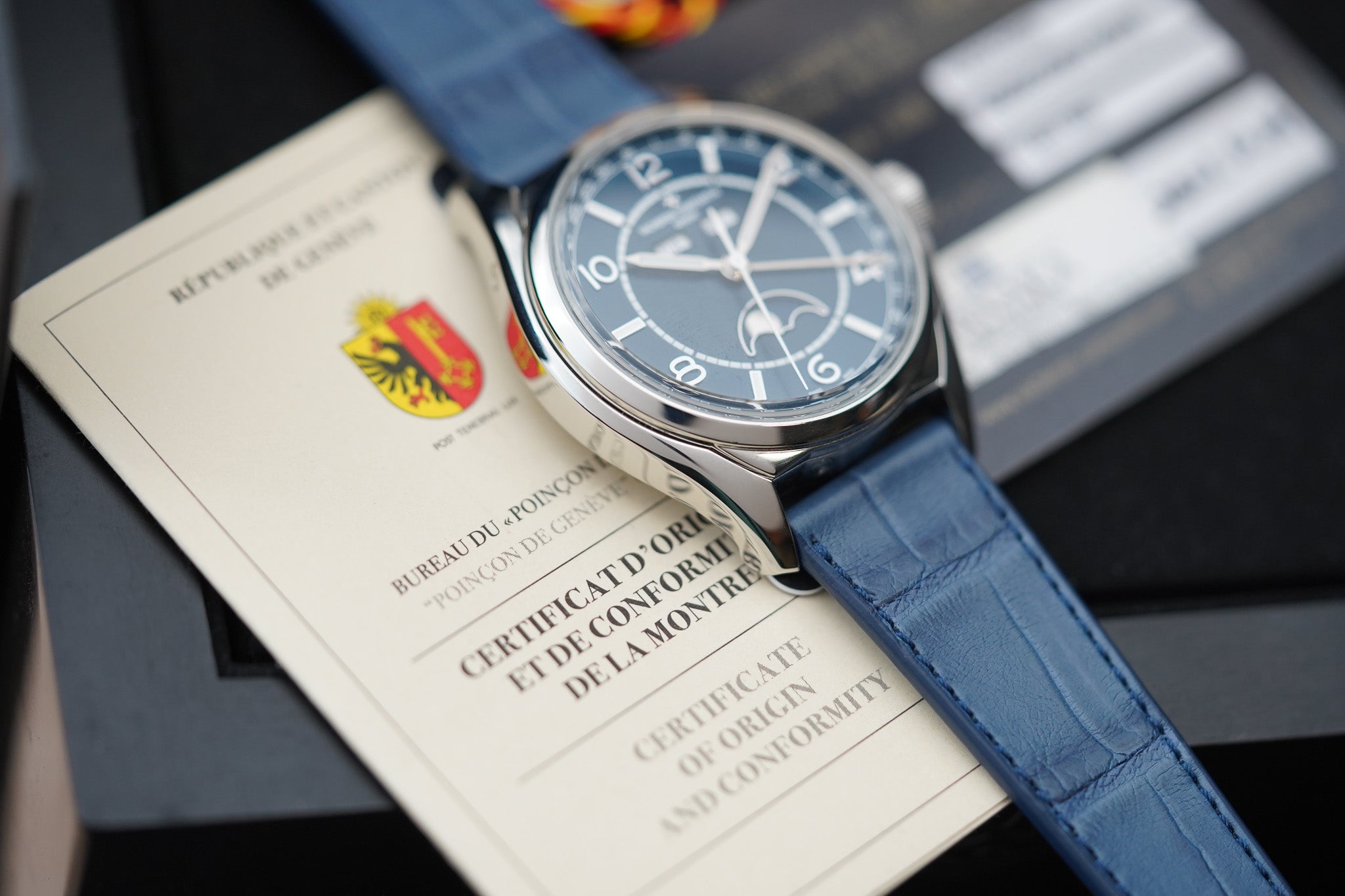 Vacheron Constantin FiftySix Complete Calendar Blue 4000E/000A-B548