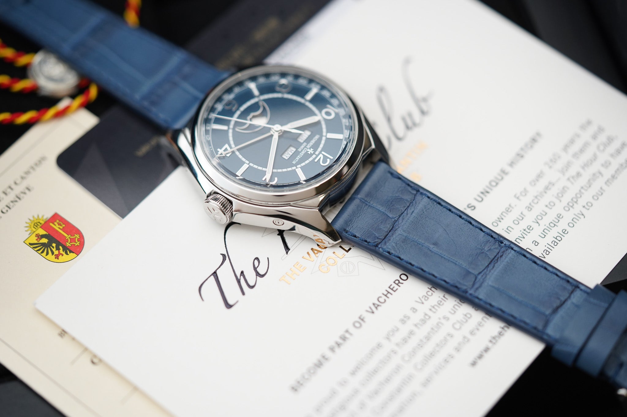 Vacheron Constantin FiftySix Complete Calendar Blue 4000E/000A-B548