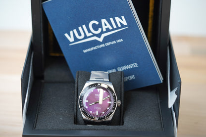 Vulcain Skindiver Nautique Purple Limited Edition 660170A17