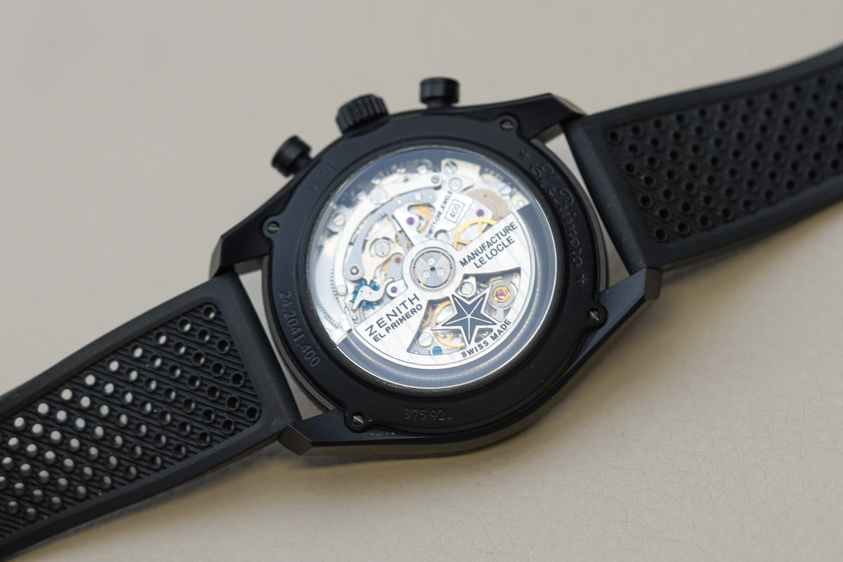 Deposit*Zenith Chronomaster El Primero 42 Aluminum Black 24.2041.400/21.R576
