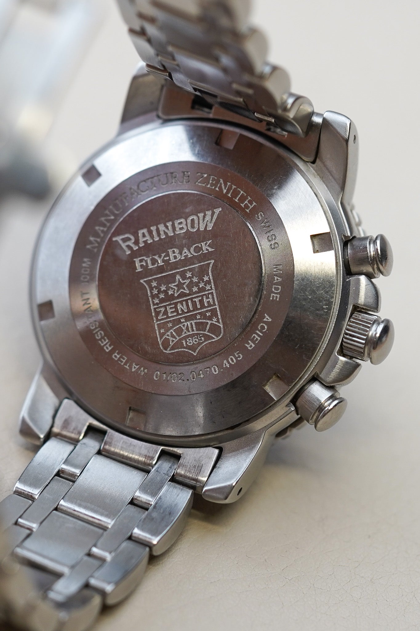 Zenith El Primero Rainbow Flyback 01/02.0470.405