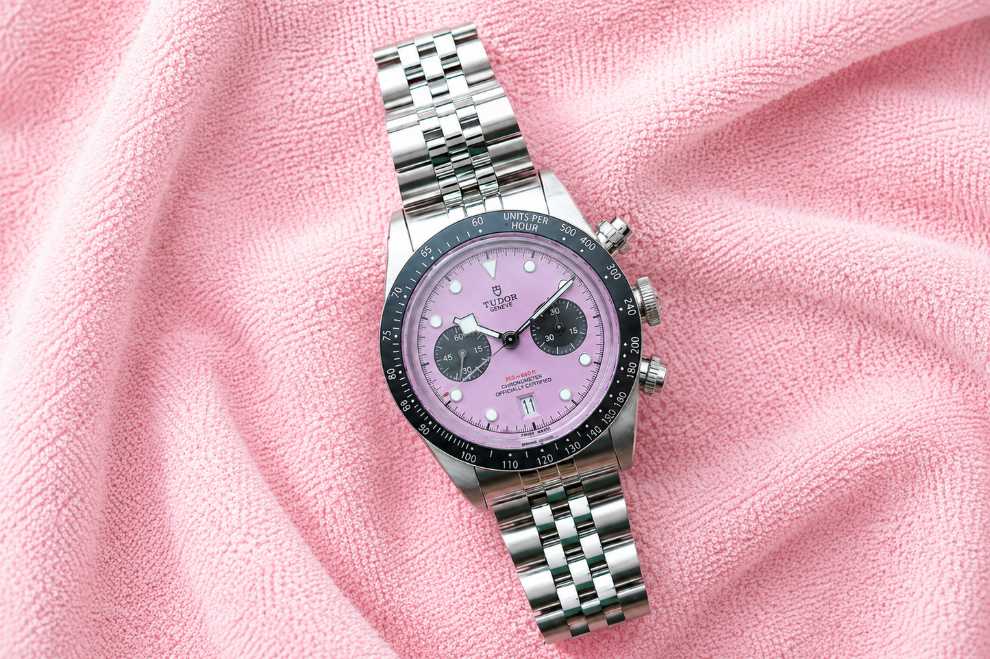 Tudor Black Bay Chrono 79360N Pink Dial 'Flamingo'