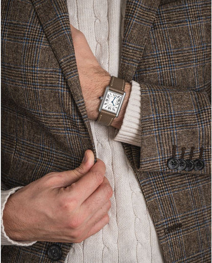 Delugs Taupe Epsom Slim Strap
