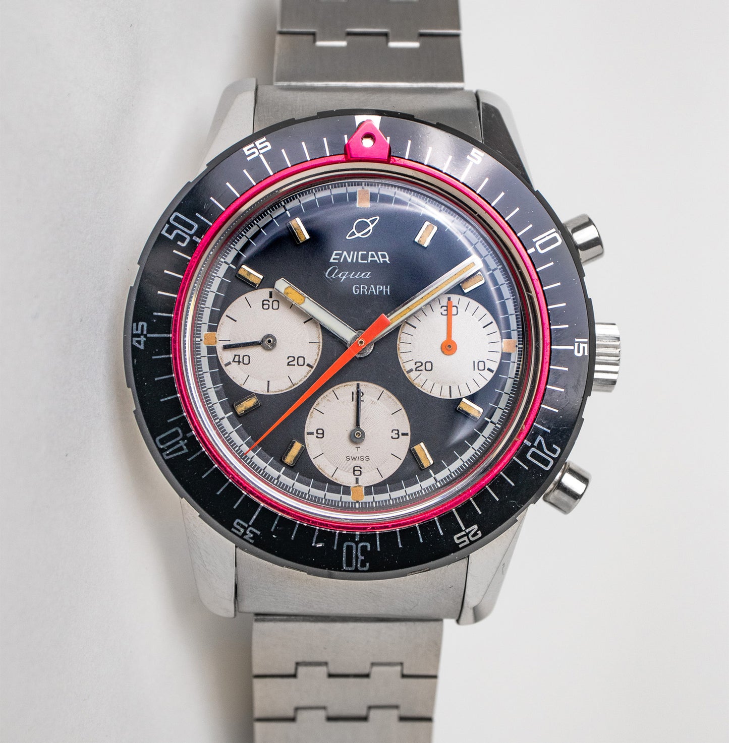 1960's Enicar Aqua Graph MK IV 072-02-02A