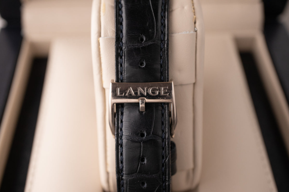 Pre-Owned: A.Lange & Sohne Lange 1 White Gold Deep Blue Dial
