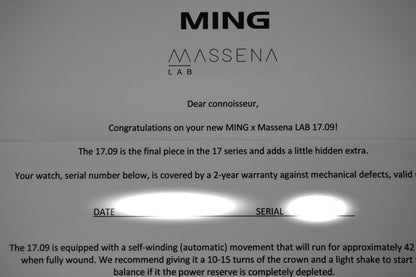 Pre-Owned: 17.09 MING X MASSENA LAB Honey