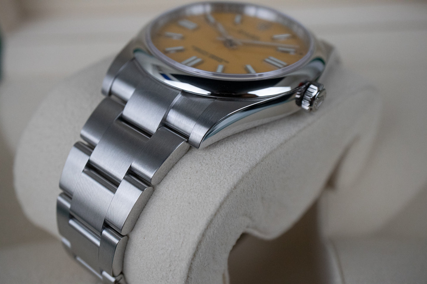 Pre-Owned: Rolex Oyster Perpetual 41 Mustard Yellow 124300