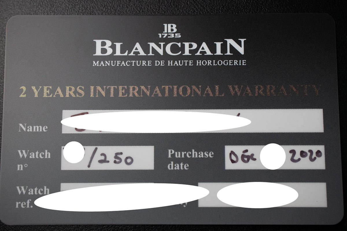 Blancpain Fifty Fathoms MIL-SPEC Limited Edition Hodinkee