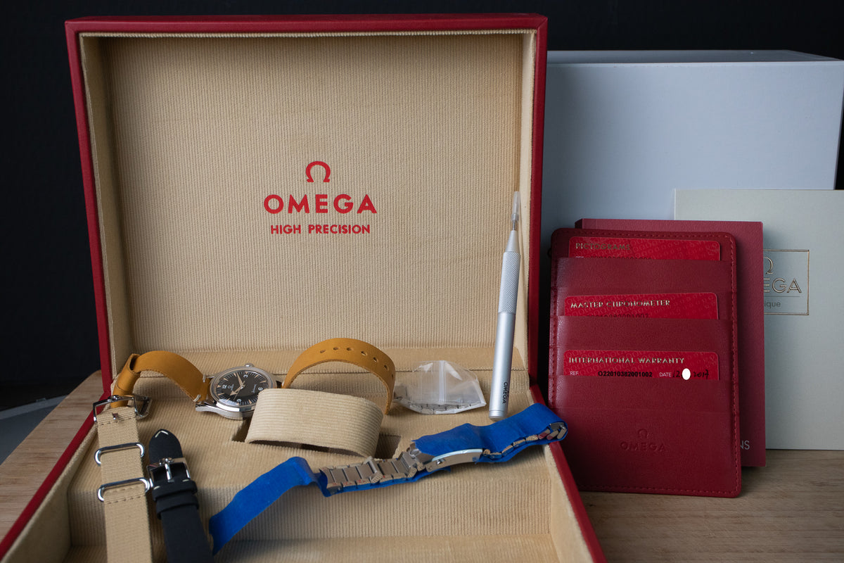 Omega Railmaster 1957 Trilogy Edition