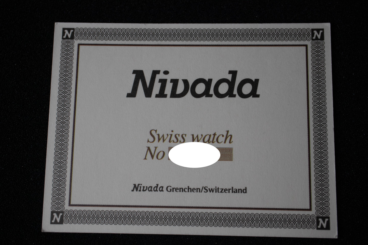 Nivada Grenchen Orange Boy “SL” Manual 86015M