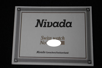 Nivada Grenchen Orange Boy “SL” Manual 86015M