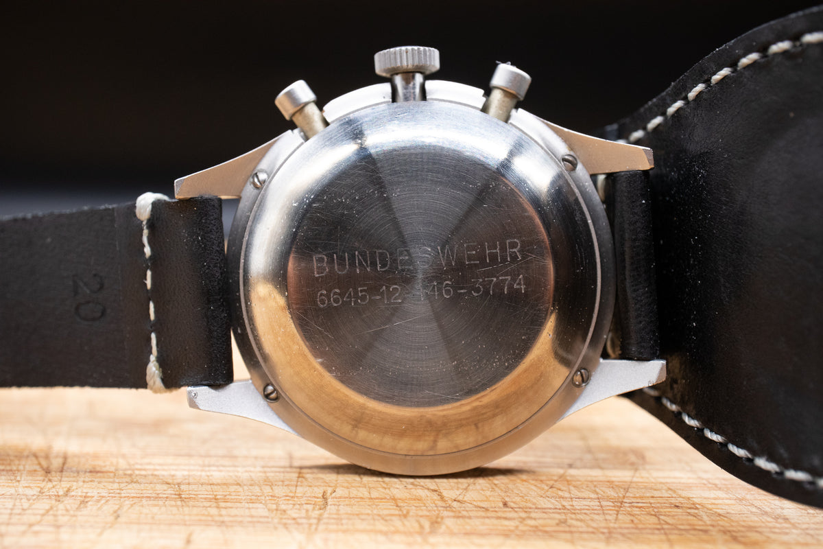 Pre-Owned Heuer Bundeswehr Bund 1550 SG (3H/T)