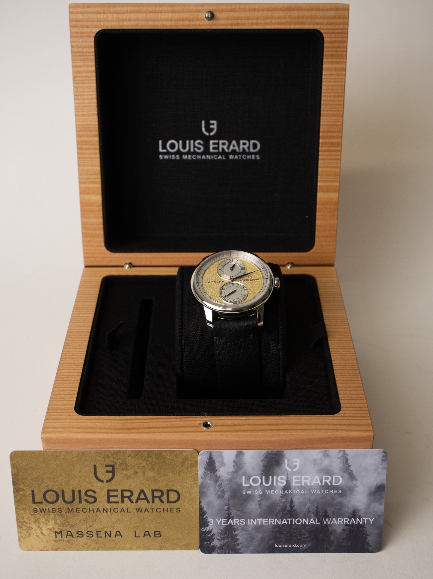 LE RÉGULATEUR LOUIS ERARD X MASSENA LAB, GOLD