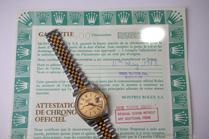 Rolex Datejust 16233 "Houndstooth"