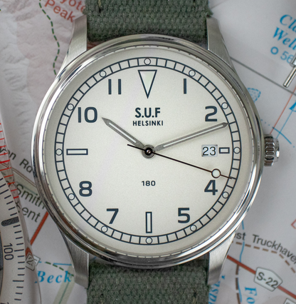 Pre-Owned: SUF Helsinki 180 Sarpaneva White Dial